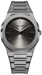 Zegarek Zegarek D1 Milano D1-UTBJ22 ANTRACITE ULTRA THIN BRACELET 40 MM - Zegarki męskie - miniaturka - grafika 1