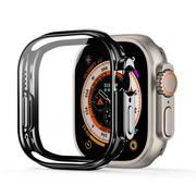 Akcesoria do smartwatchy - Dux Ducis Samo etui do Apple Watch Ultra 49 mm elastyczny pokrowiec na smartwatch czarne - miniaturka - grafika 1