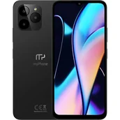 Telefony komórkowe - myPhone N23 6/128GB Czarny - miniaturka - grafika 1