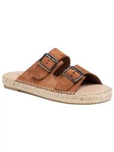 QUAZI Espadryle QZ-63-04-000623 Brązowy - Espadryle męskie - miniaturka - grafika 1