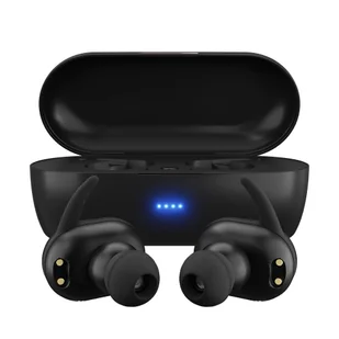 MAXELL MINI DUO Słuchawki bezprzewodowe bluetooth TWS EARBUDS czarne - Słuchawki - miniaturka - grafika 1