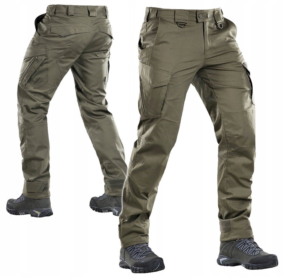 Spodnie Bojówki Taktyczne M-TAC AGGRESSOR Gen.II Flex Wojskowe D.Oliv 36/30