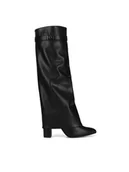 Kozaki damskie - DeeZee Kozaki CEO-HY316-1 Czarny - miniaturka - grafika 1