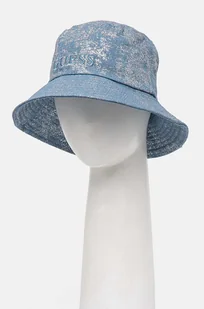 Guess kapelusz kolor niebieski AW5159 COT03 - Czapki damskie - miniaturka - grafika 1