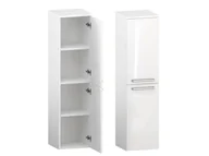 Szafki łazienkowe - Słupek Łazienkowy Typu Loft ATHOS 35 2D P - Uchwyt Chromowany - miniaturka - grafika 1