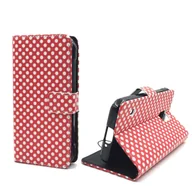 Etui i futerały do telefonów - Etui na telefon komórkowy Etui na telefon komórkowy Samsung Galaxy S5 Active Polka Dot Red - miniaturka - grafika 1