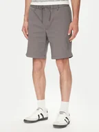 Spodenki męskie - Jack&Jones Szorty materiałowe Jaiden 12274983 Szary Relaxed Fit - miniaturka - grafika 1