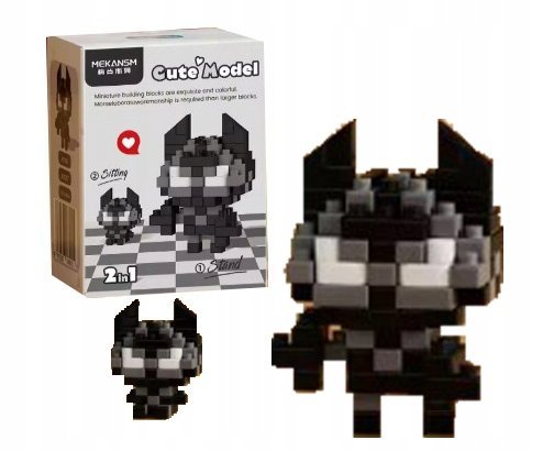 KLOCKI BATMAN POSTAĆ FIGURKA Z KOMIKSU PUZLE 3D LUDZIK SUPER BOHATER 88