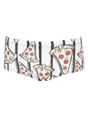Kąpielówki męskie - Arena Kąpielówki "Pizza" w kolorze biało-czarnym - miniaturka - grafika 1