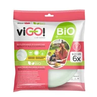 Talerze - viGO! Biodegradowalne talerze z trzciny cukrowej rozmiar - miniaturka - grafika 1