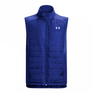 Męski bezrękawnik do biegania Under Armour Launch Pro Insulated Vest - niebieski - Kamizelki męskie - miniaturka - grafika 1