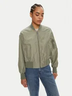 Kurtki damskie - Marc O'Polo Kurtka bomber 406 1270 70225 Zielony Relaxed Fit - miniaturka - grafika 1