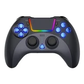 Kontrolery gier na PC - Kontroler bezprzewodowy / GamePad iPega PG-P4023B touchpad PS4 (czarny) - miniaturka - grafika 1