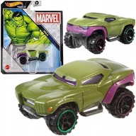 Klocki - Hot Wheels Marvel Hulk Auto Samochodzik Metalowy Kolekcjonerski Mattel - miniaturka - grafika 1