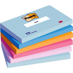 Notes samoprzylepny 76x127mm 6x100 kartek POST-IT 655-BEA PALETA BEACHSIDE 1szt. /3M-4054596926493/ - Etykiety samoprzylepne i bloki etykiet - miniaturka - grafika 1