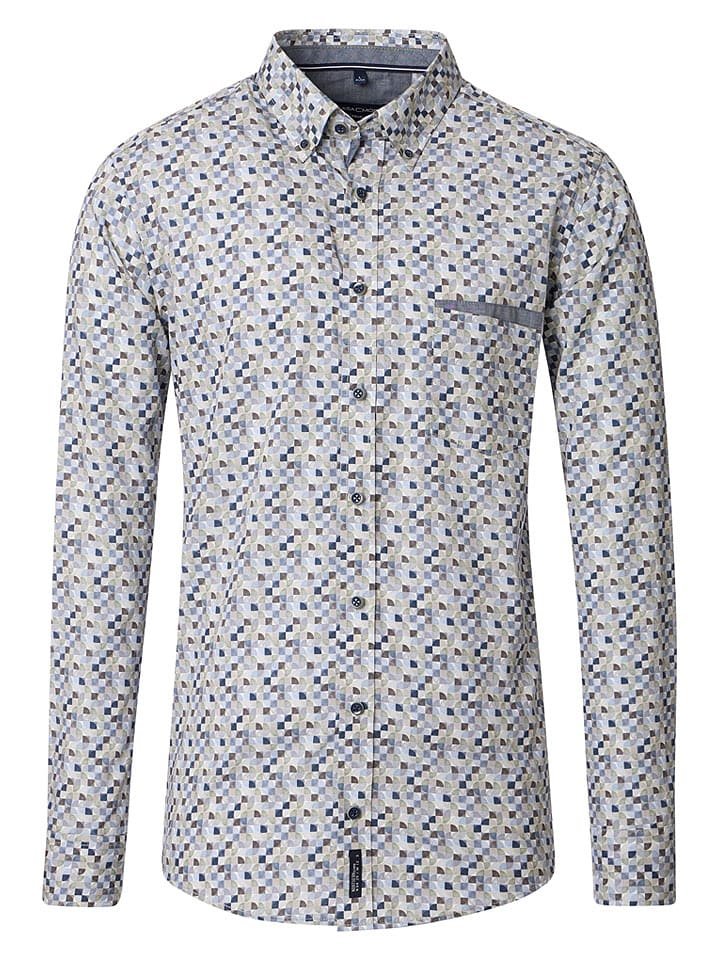 CASAMODA Koszula - Casual fit - w kolorze błękitnym