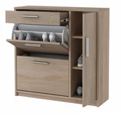 Szafki na buty - Szafka na buty LOCO-MALTA 2 SM, sonoma, 90x28x91 cm - miniaturka - grafika 1