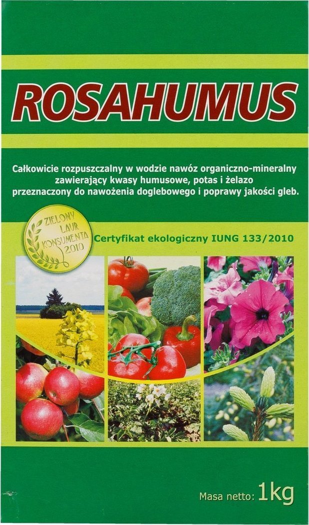 Humintech Rosahumus nawóz ekologiczny z kwasami humusowymi 1kg
