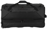 Torby podróżne - Torba Podróżna na kółkach Travelite BASICS 70cm Czarna poszerzana - miniaturka - grafika 1