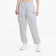 Spodnie damskie - PUMA Spodnie damskie Classics Utility Pants biały Puma biały S - miniaturka - grafika 1