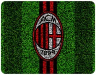 Podkładki pod mysz - PODKŁADKA POD MYSZKĘ AC MILAN Z IMIENIEM 23x19CM DO LAPTOPA - miniaturka - grafika 1