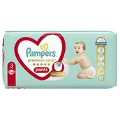 Pieluchy - Pampers Premium Care Pants 3 Midi 48 pieluszek - miniaturka - grafika 1