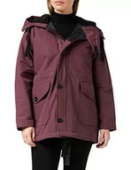 Płaszcze damskie - G-STAR RAW Płaszcz damski Mid Parka, Fioletowy (wino winiarskie A281-D303), S - miniaturka - grafika 1