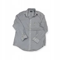 Koszule męskie - Elegancka koszula męska długi rękaw RALPH LAUREN M - miniaturka - grafika 1