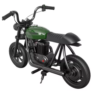 Elektryczny motocykl Chopper dla dzieci HYPER GOGO Pioneer 12, 21.9V 5.2Ah 160W, opony 12'x3', 12KM - zielony - Motocykle - miniaturka - grafika 2