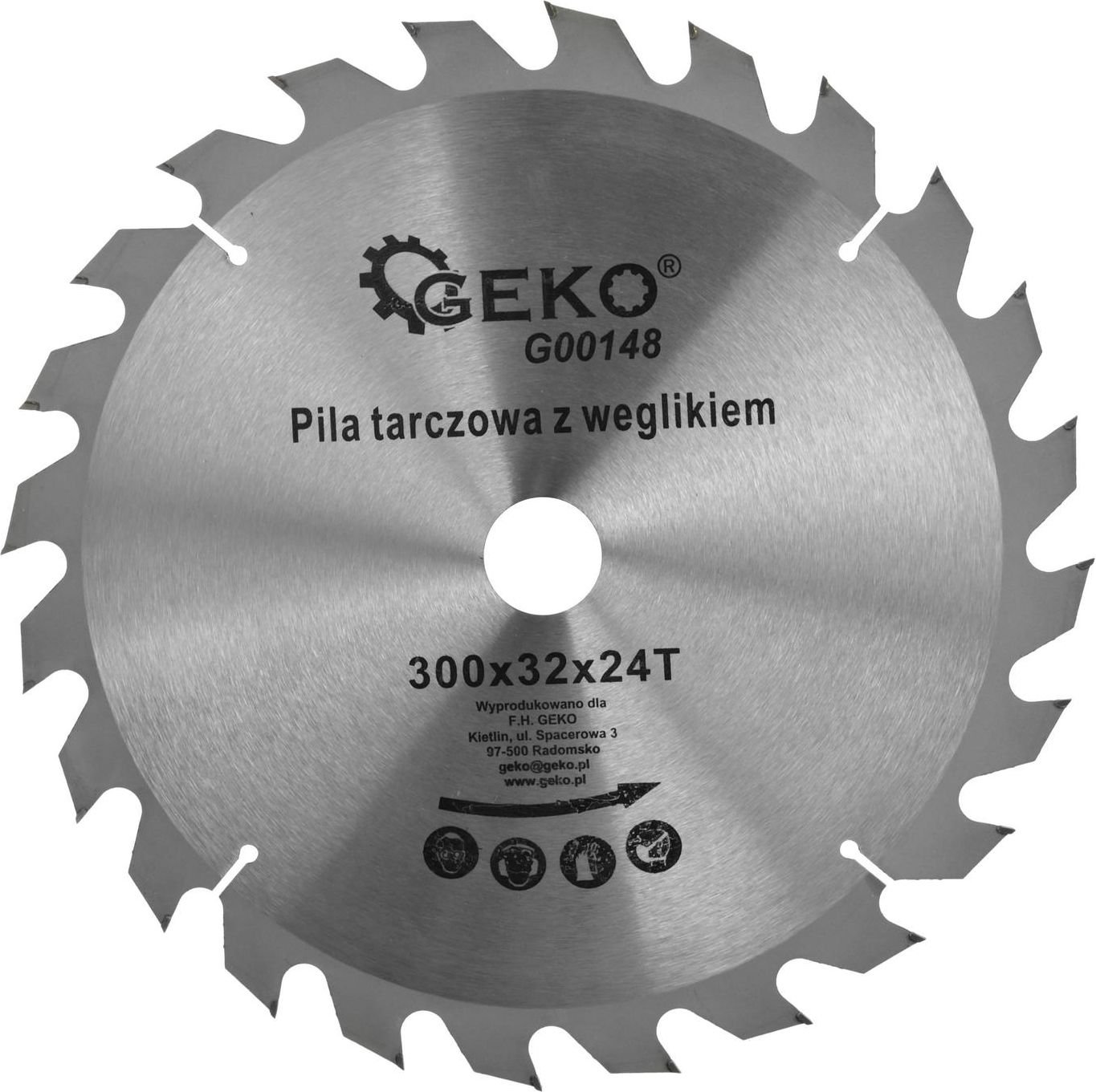 Geko tarcza do drewna 300x32x24T G00148