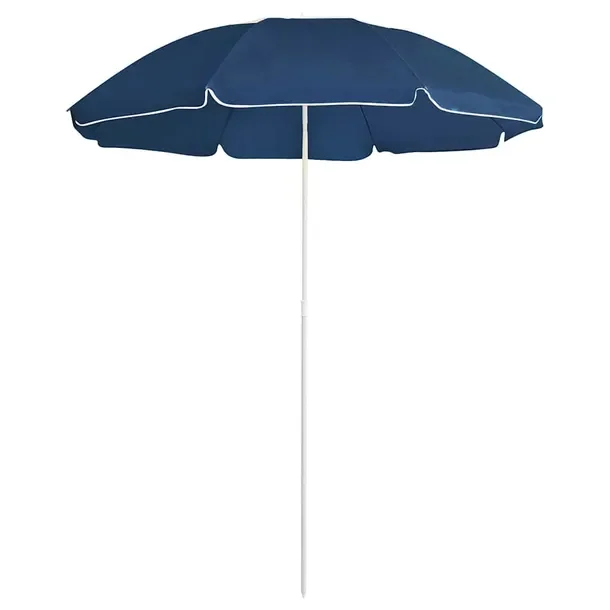 Modny parasol ogrodowy niebieski 176,5 x 200 cm z regulacją wysokości