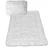 Kołdry i poduszki dla dzieci - KOŁDRA DO ŁÓŻECZKA DZIECIĘCA 100x135 PODUSZKA MIŚ - miniaturka - grafika 1