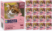 Mokra karma dla kotów - Bozita Cat Siekana Wołowina W Galaretce 16 x 370g - miniaturka - grafika 1