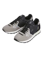Trampki męskie - Pepe Jeans FOOTWEAR Sneakersy "Brit" w kolorze antracytowo-czarno-szarym - miniaturka - grafika 1
