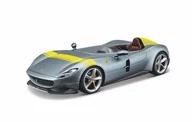 Samochody i pojazdy dla dzieci - MAISTO FERRARI MONZA SP1 SREBRNY 1:24 DO SKŁADANIA 39140 - miniaturka - grafika 1