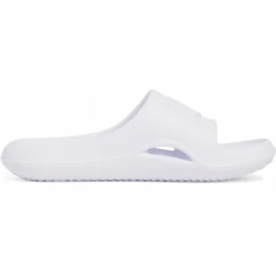 Damskie klapki Under Armour UA W Locker V SL - białe - UNDER ARMOUR - Klapki i japonki damskie - miniaturka - grafika 1