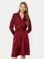 Sukienki - Rinascimento Sukienka koktajlowa CFC0121838003 Bordowy Regular Fit - miniaturka - grafika 1