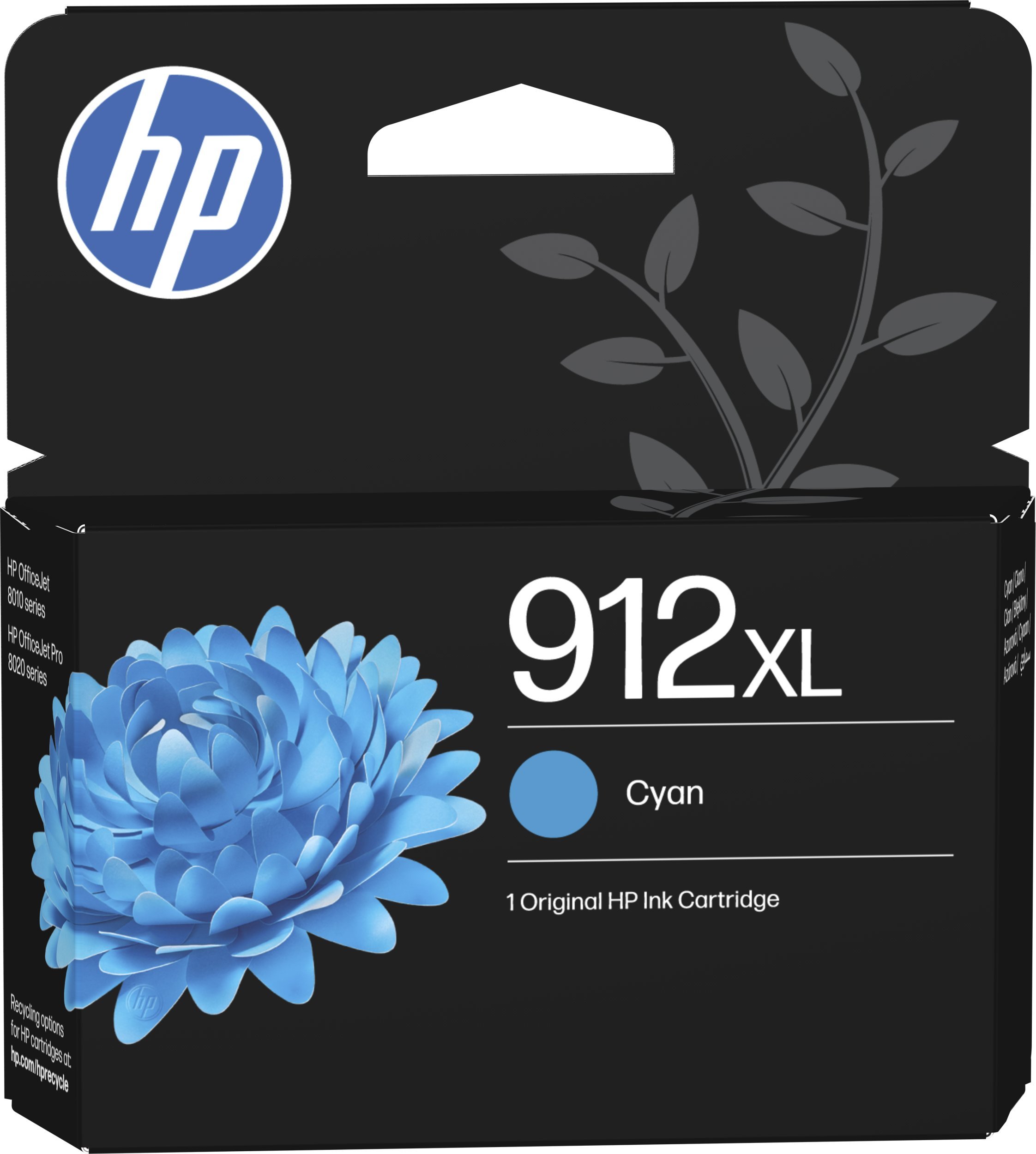 Tusz HP INC Atrament 912XL High Yield Cyan Original Ink Ca 3YL81AE#LS1