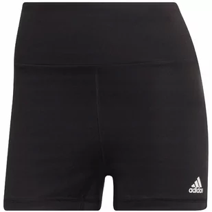 Spodenki damskie adidas Yoga Essentials High-Waisted czarne HD6825 XL - Spodenki damskie - miniaturka - grafika 1