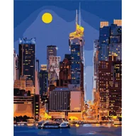 Malowanie po numerach - Malowanie po numerach - Ulice Manhattanu 40x50cm - Ideyka - miniaturka - grafika 1