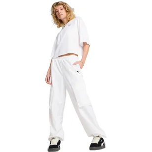 Koszulka Puma Wardrobe Ess Oversized Short Tee Bl, Kobiety - Koszulki sportowe damskie - miniaturka - grafika 1