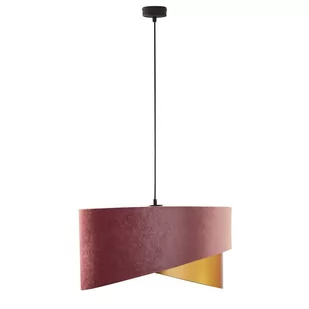 Stylowa lampa wisząca z różowo-złotym abażurem TK 6430 z serii TERCINO - Lampy sufitowe - miniaturka - grafika 1
