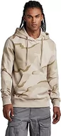Bluzy męskie - G-STAR RAW Męska bluza z kapturem, wielokolorowa (dk Brick Desert camo D325-D935), L, Wielokolorowy (Dk Brick Desert Camo D325-d935), L - miniaturka - grafika 1