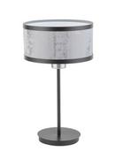 Lampy stojące - Opera lampka stołowa 1-punktowa czarna/szara 50341 - miniaturka - grafika 1
