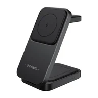 Ładowarki do telefonów - Ładowarka magnetyczna 3w1 Choetech T611-F 15W do iPhone z serii 12/13/14/15 - miniaturka - grafika 1