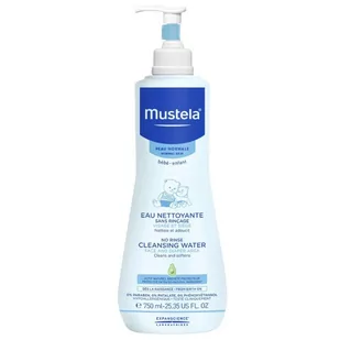 Mustela LABORATOIRES EXPANSCIENCE POLSKA SP. Z O.O. Bebe Enfant delikatna woda oczyszczająca bez spłukiwania 750 ml 7068431 - Kremy dla dzieci - miniaturka - grafika 3
