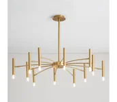 Lampy sufitowe - Redo 01-2774 - Żyrandol RAYEN 12xG9/10W/230V brąz - miniaturka - grafika 1