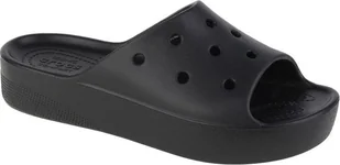 Crocs Crocs Classic Platform Slide 208180-100 białe 38/39 - Klapki i japonki damskie - miniaturka - grafika 1