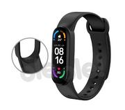 Akcesoria do smartwatchy - YUNMI Opaska YUNMI do Xiaomi Mi Band 6/Mi Band 5 Czarny - miniaturka - grafika 1