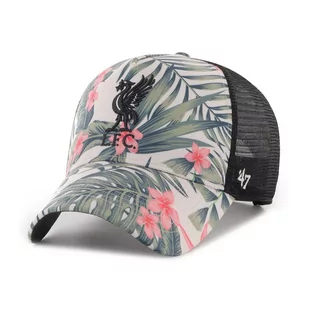 Czapka z daszkiem 47 Brand EPL Liverpool FC Coastal Floral Mesh Trucker - EPL-CFLMS04PTP-VQ - Czapki męskie - miniaturka - grafika 1